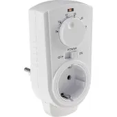 Quality Heating Stopcontact eenvoudige thermostaat met draaiknop plug-in