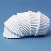Pme Papieren mini cupcake vormpjes wit, set van 100 - Arts&Crafts