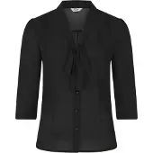 Dancing Days - PERFECT PUSSYBOW Blouse - L - Zwart