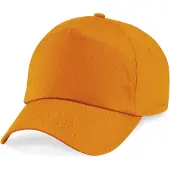 Beechfield Junior Original 5 Panel Cap Oranje
