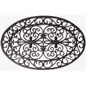 Esschert Design Deurmat Rubber Ovaal 70 x 45 cm