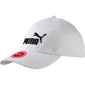Puma Cap tekst volwassenen wit