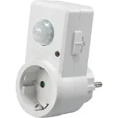Quality Heating Stopcontact bewegingsmelder aan/uit schakelaar plug-in