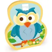 Scratch Vormenpuzzel Junior 12,5 X 14 Cm Karton Geel/blauw