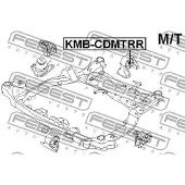 FEBEST KMB-CDMTRR Motorsteunlager