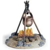 Schleich 42016 - Indianen wereld- Vuurplaats