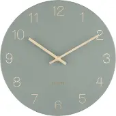Karlsson Charm Wandklok | Ø30cm | Jungle groen