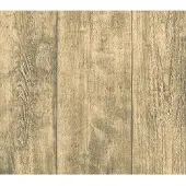 Dutch Wallcoverings - Vliesbehang hout beige