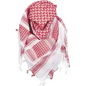 MFH - Max Fuchs Shemagh - PLO - Arafat Sjaal Rood/Wit