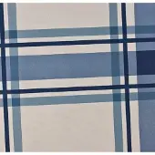 Dutch Wallcoverings - Vlies ruit blauw/wit