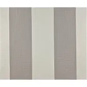 Dutch Wallcoverings - Vliesbehang blokstreep grijs/wit