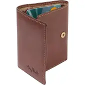 Tony Perotti Furbo Pure Mini creditcardhouder met papiergeldvak - Donkerbruin