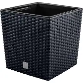 Prosperplast / Bloempot met inzet Rato Low - Antraciet