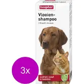 Beaphar 3x Anti Vlooienshampoo Hond - Kat 200 ml