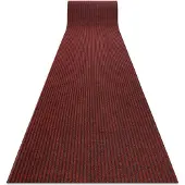 Rugsx Ruitenwisser anti slip 100 cm GIN 3086 liverpool extern, intern, op een rubber - Rood 100x200 cm