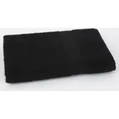 Clarysse Viva badhanddoek zwart 70 x 140 cm