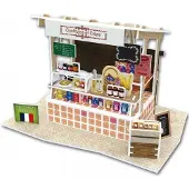 Cubicfun 3D puzzel Crepe Stall France 16,5 cm foam 37 stukjes