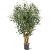 Maxifleur Kunstplanten Olijf kunstboom deluxe 100cm