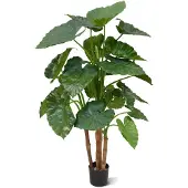 Maxifleur Kunstplanten Alocasia Calidora deluxe kunstplant 125cm
