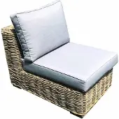 AVH-Collectie Serva middenelement naturel rotan - suntech grey