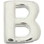 Trendjuwelier huiscollectie Hanger Zilver Letter B