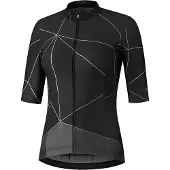 Shimano Fietsshirt - Shimano Wielershirt Yuri - S - Dames - Zwart