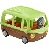 Klorofil De Avonturen Bus Speelset - Interactief kinderspeelgoed - Met figuur uit de "Nocty" familie van uilen - Speelgoed vanaf 18 maanden