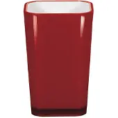 Kleine wolke Easy tandenborstelbeker 7,2x11,1 cm, heiderood