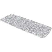 Kleine wolke Stepstone badinleg 36x92 cm, grijs