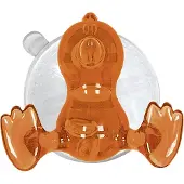 Kleine wolke Baby Bird wandhaken 7x6,8 cm oranje