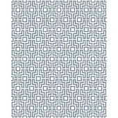 Dutch Wallcoverings Insignia Square Geo wit/blauw 24535