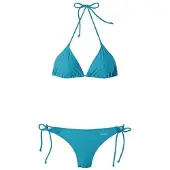 Beco triangelbikini dames polyamide/elastaan turquoise