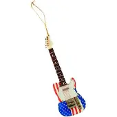 Aim Kerstversiering elektrische gitaar US vlag