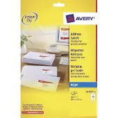 Avery Etiket J8162-10 99.1x33.9mm wit 160 stuks - 3 stuks