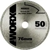 WORX WA5033 diamantzaagblad 76mm
