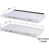 MAHLE ORIGINAL LA 935/S Interieurfilter