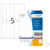 Herma Hangordneretiketten, A4, 34 x 297 mm, wit, ondoorzichtig, permanent hechtend