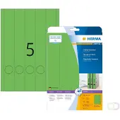 Herma Ordneretiketten, A4, 38 x 297 mm, groen, permanent hechtend