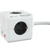 Allocacoc PowerCube Extended - stopcontacten - 4 stopcontacten - 1,5m kabel - wifi