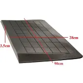 Roege international Drempelhulp 3,5 cm zwart 280 mm x 900 mm