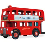 Le Toy Van Jouet en bois Bus de Londres et Conducteur