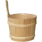 SPC Opgietemmer Bastring 6 liter verlakt (inclusief kunststof inzetemmer)