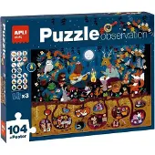 APLI Kids - Zoek en Vind Puzzel Bos