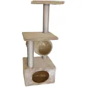 Europet Krabpaal - Rodo - Beige - Kat krabpaal - EBI - Beige - Hout - 431