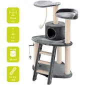 Laroy Ebi Krabpaal Classictree Catar | 76x56x128cm Grijs