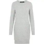 Vero Moda Jurk 'VMDoffy' lichtgrijs