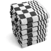 Byrklund Keukendoek | Clean & Fresh | Zwart | 50 x 50 cm | 6 stuks