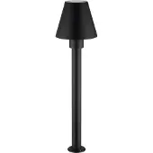 LumenXL Moderne buitenlamp Bruno zwart, 80 cm