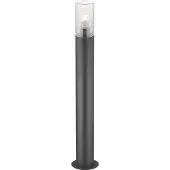 LumenXL RVS staande buitenlamp Stella zwart, 50 cm