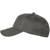 Hatland Onan - Verweerd katoenen baseballcap - Olijf groen - Assorti - One size